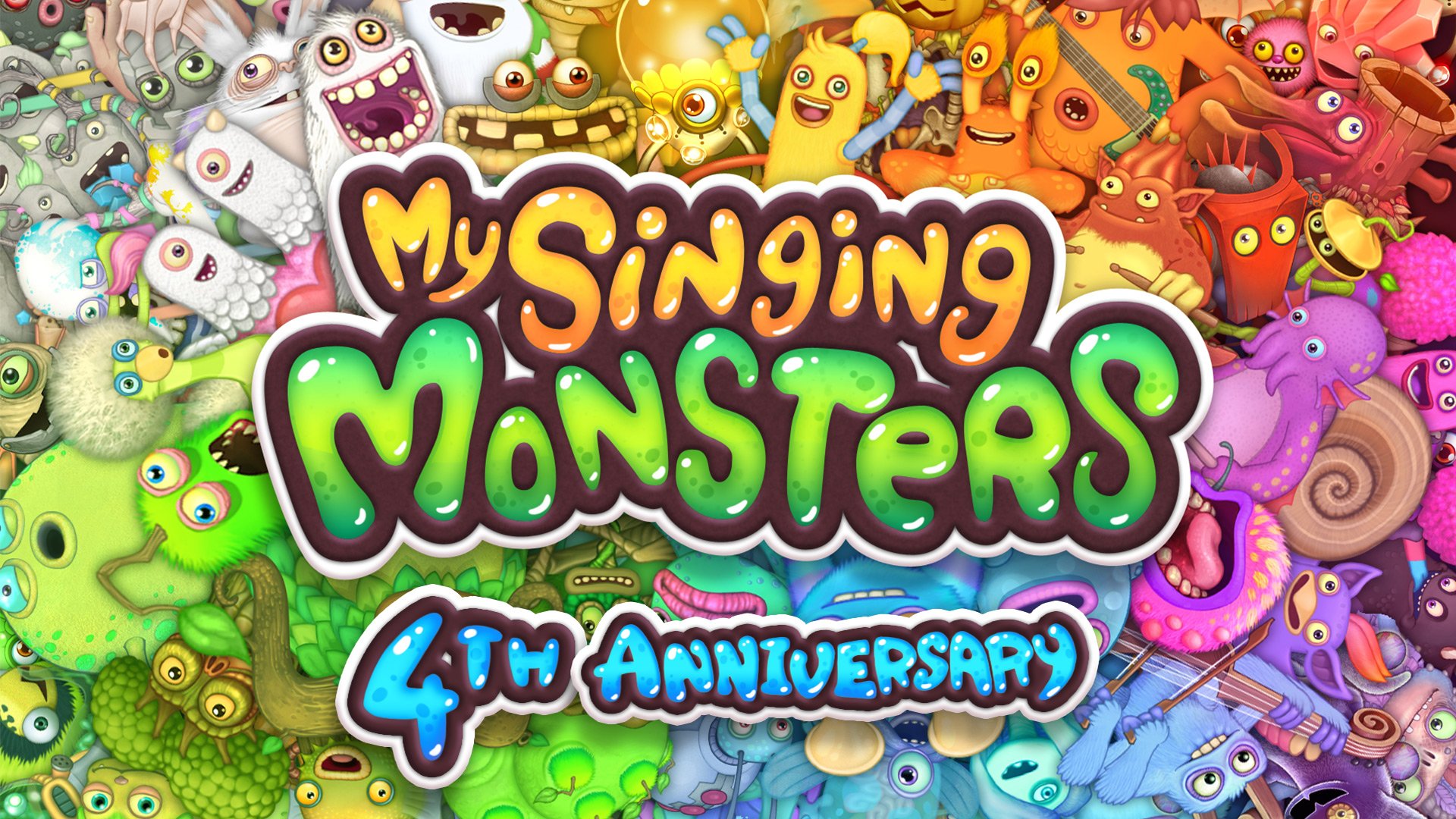 My Singing Monsters a special treat for Anniversary Month, brand new My Singing Monsters wallpaper!
