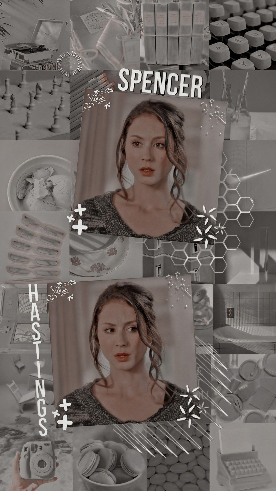 Spencer Hastings.. Wallpaper. Pretty little liars spencer, Maldosas, Pretty little liars