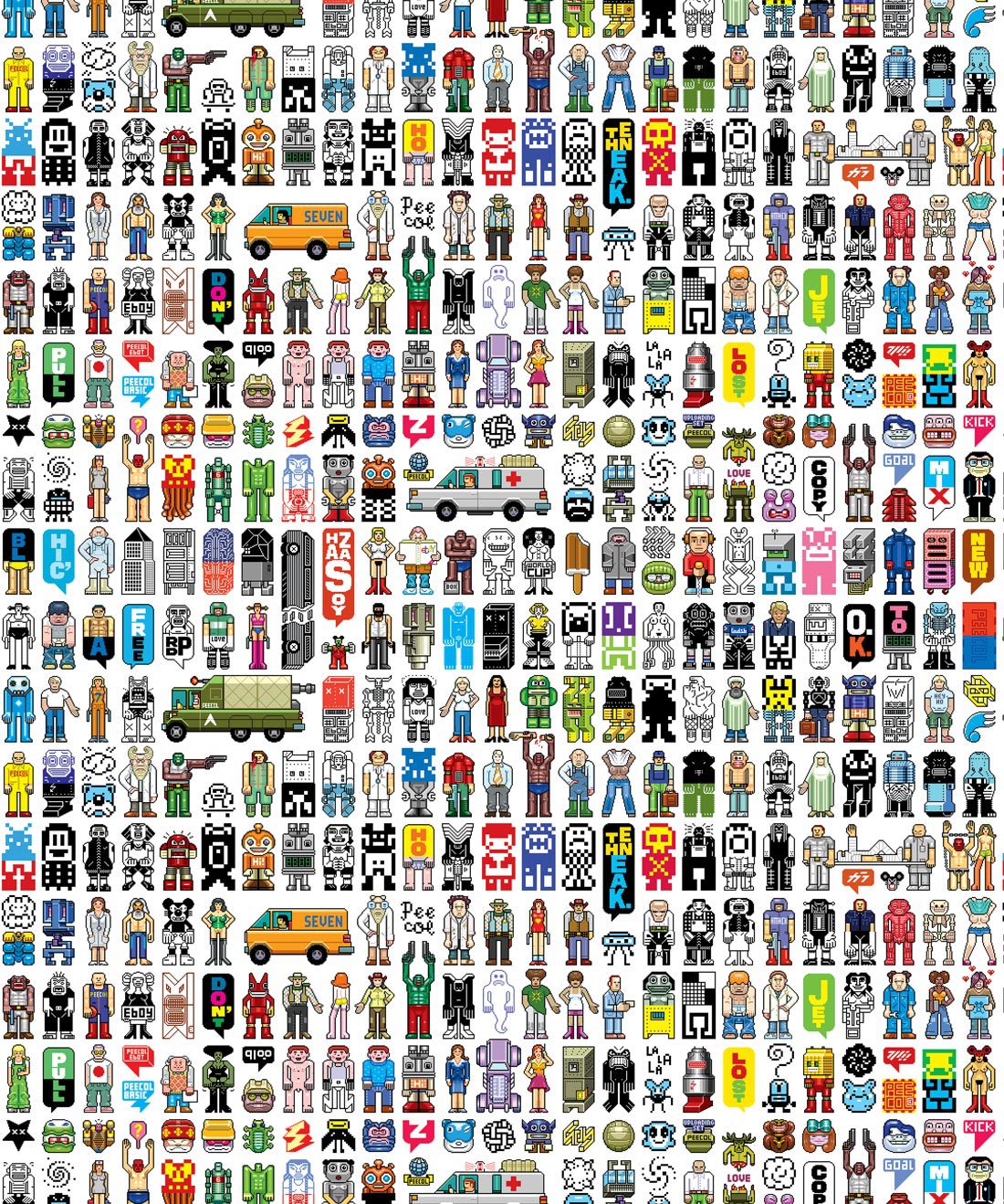 Peecol Wallpaper, Funky Wallpaper for the Adventurous