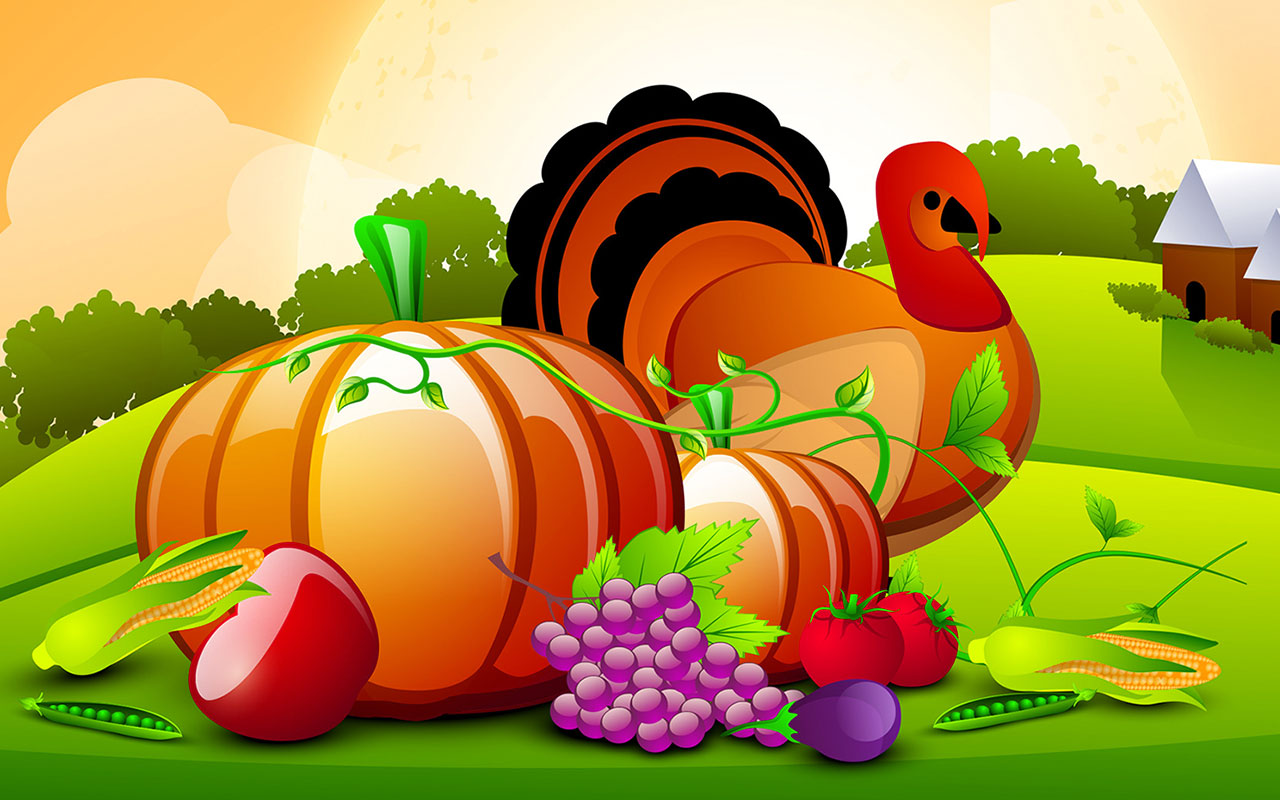 Free Thanksgiving Background Image