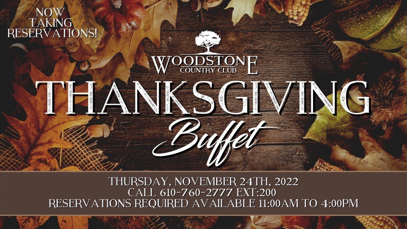Thanksgiving Day Buffet Country Club and Lodge