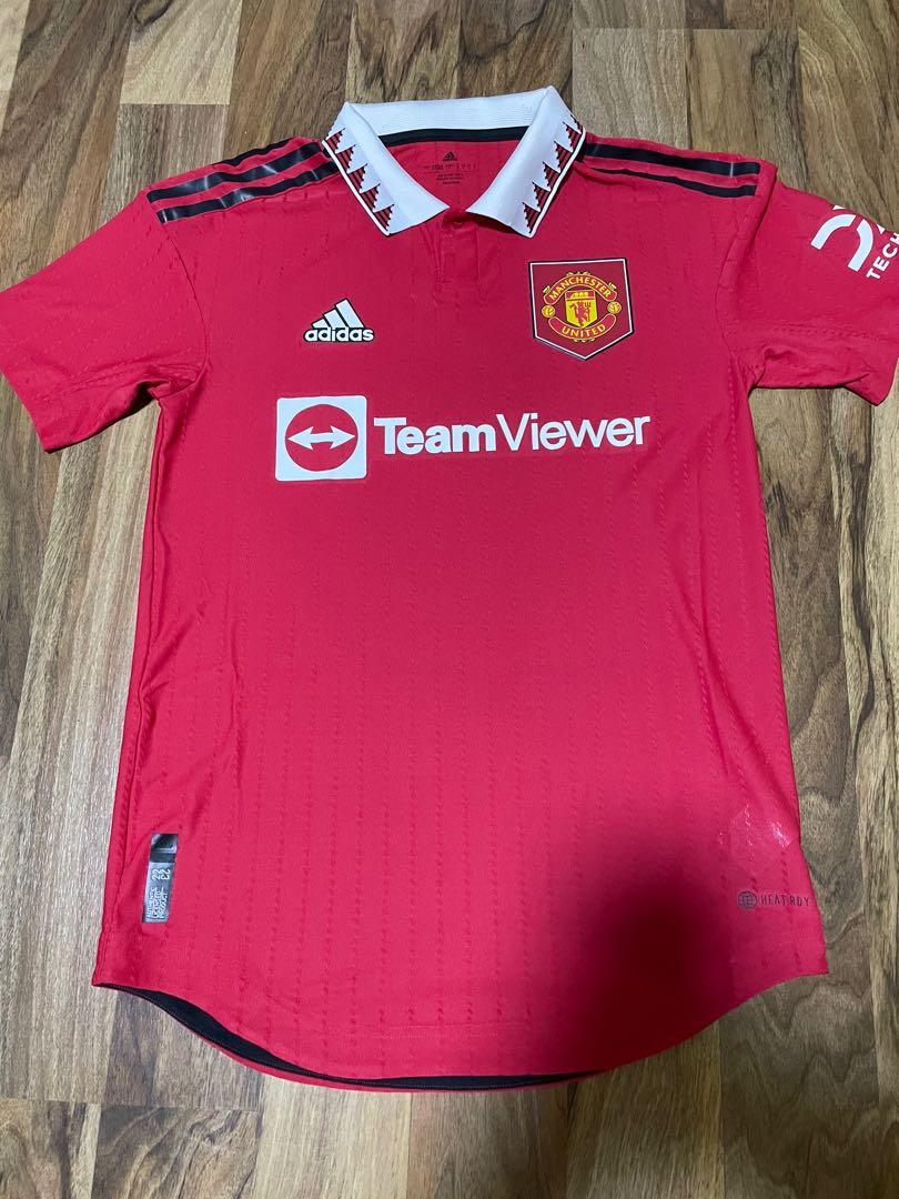 Manchester United 2022 2023 Home Kit, Men's Fashion, Activewear On Carousell