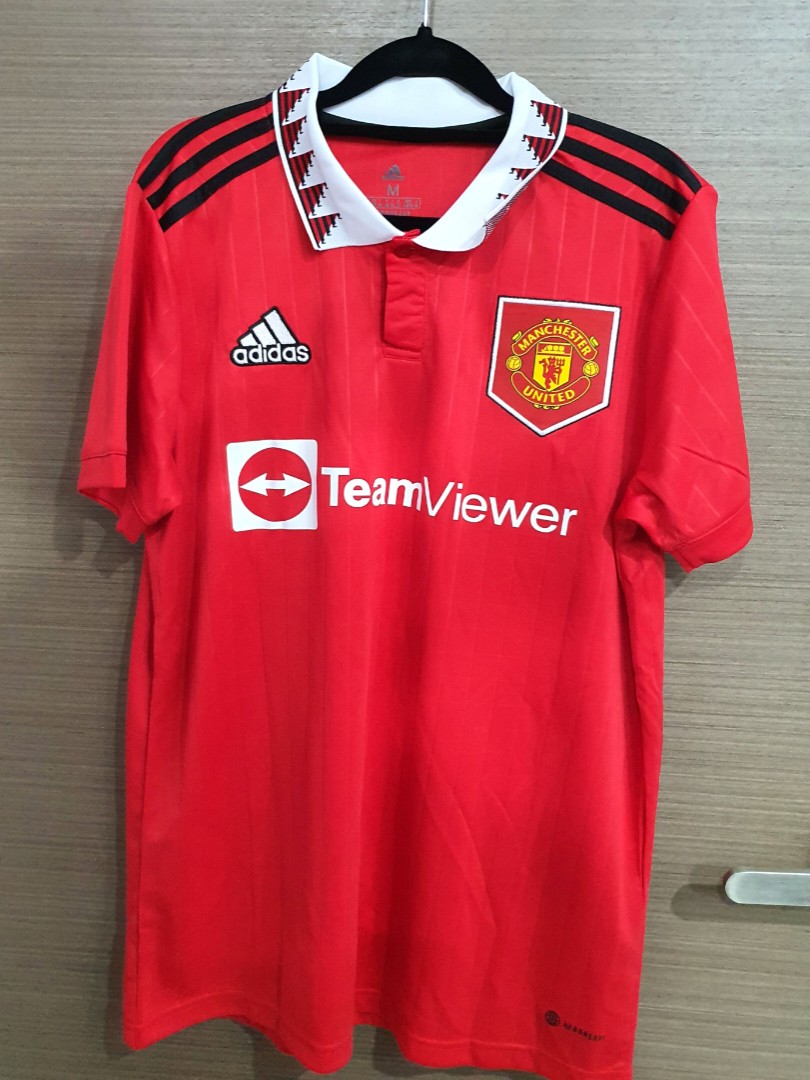 2022 2023 Leaked Manchester United Home Jersey, Men's Fashion, Activewear On Carousell