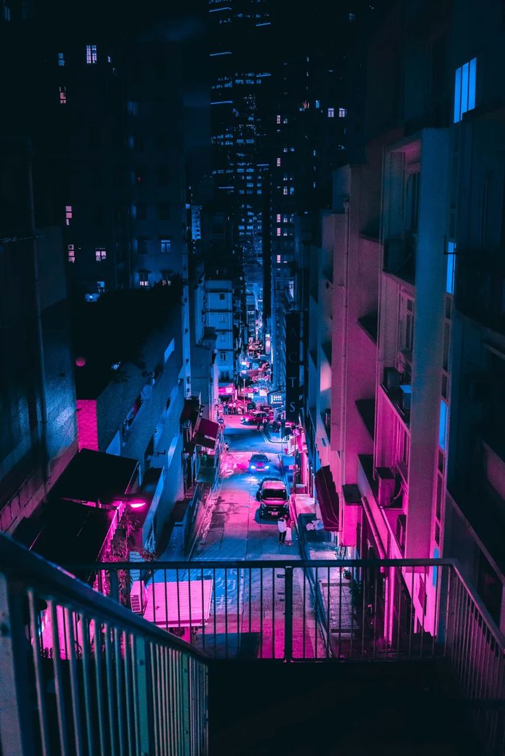 steve roe's vaporwave aesthetic captures a cyberpunk urbanism throughout asia. Wallpaper iphone neon, Neon wallpaper, Cyberpunk aesthetic