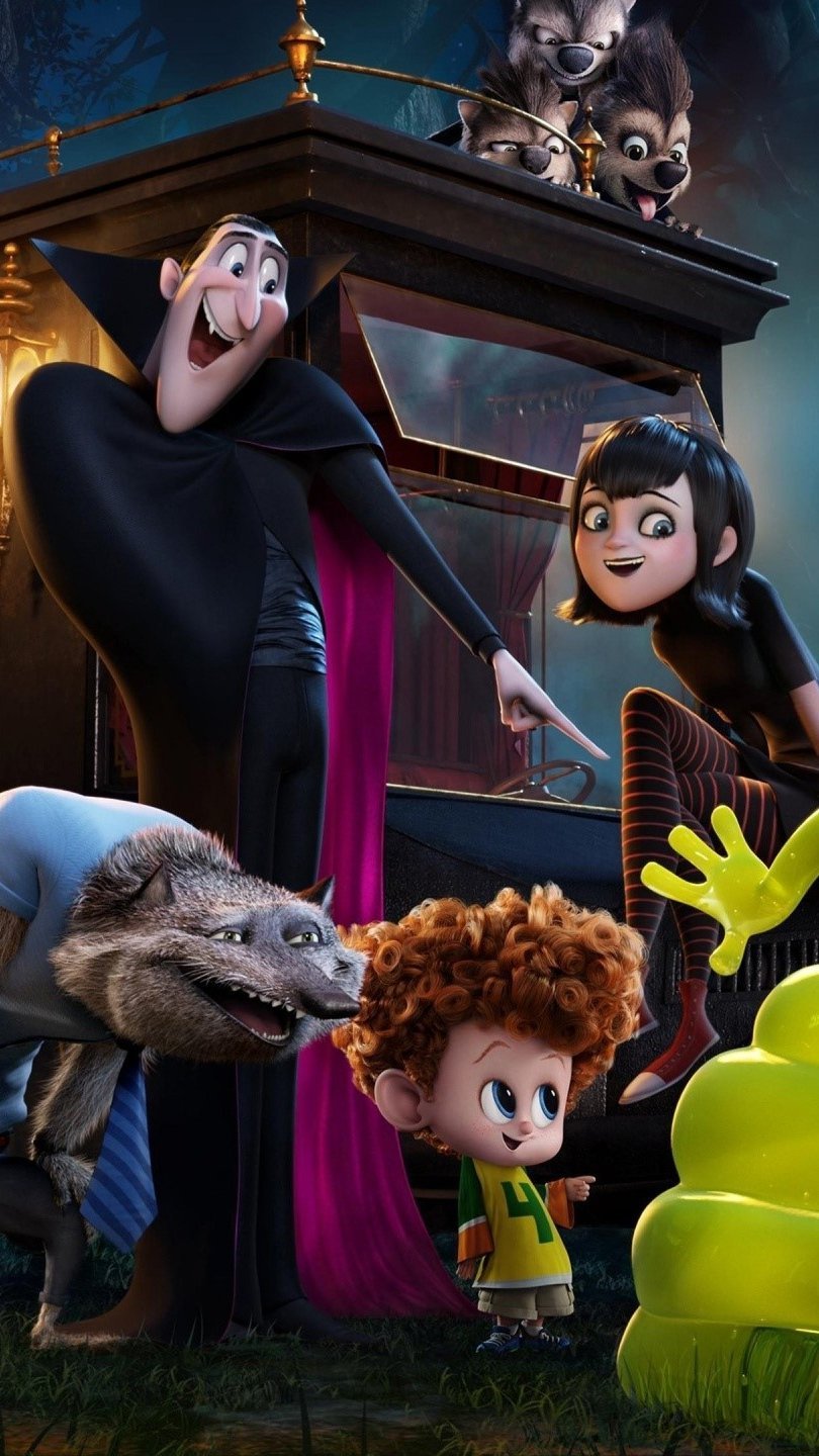 Murray and Frankenstein Hotel Transylvania Wallpaper 2k Quad HD