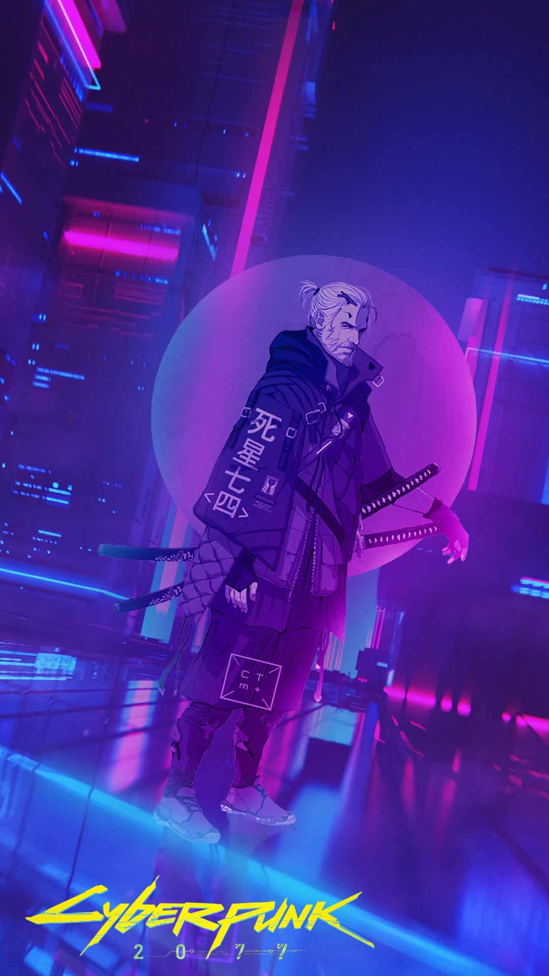 Cyberpunk 2077 wallpaper HD phone background Night city game logo art Poster on iPhone android. Cyberpunk Cyberpunk city, Cyberpunk