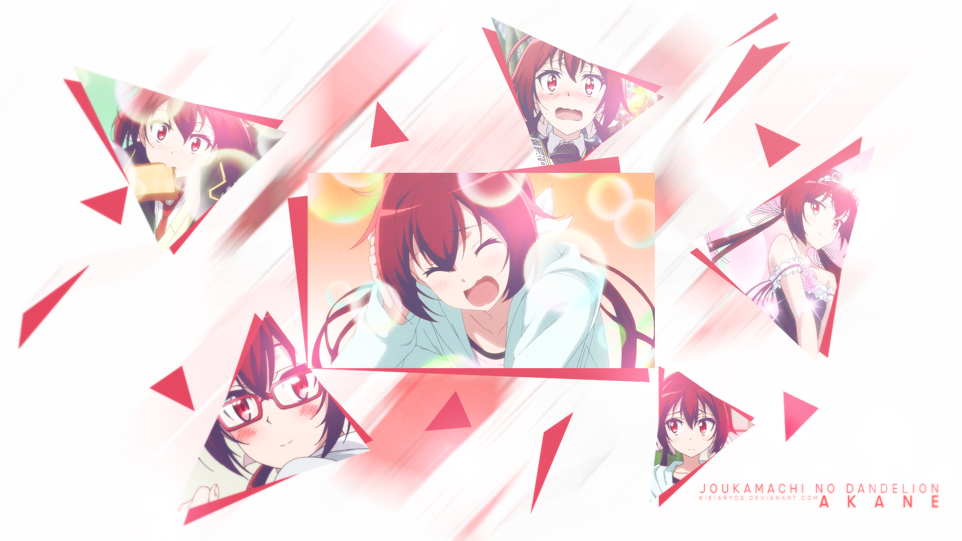 Castle Town Dandelion HD Wallpaper