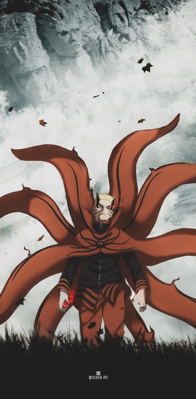 Baryon naruto anime wallpaper