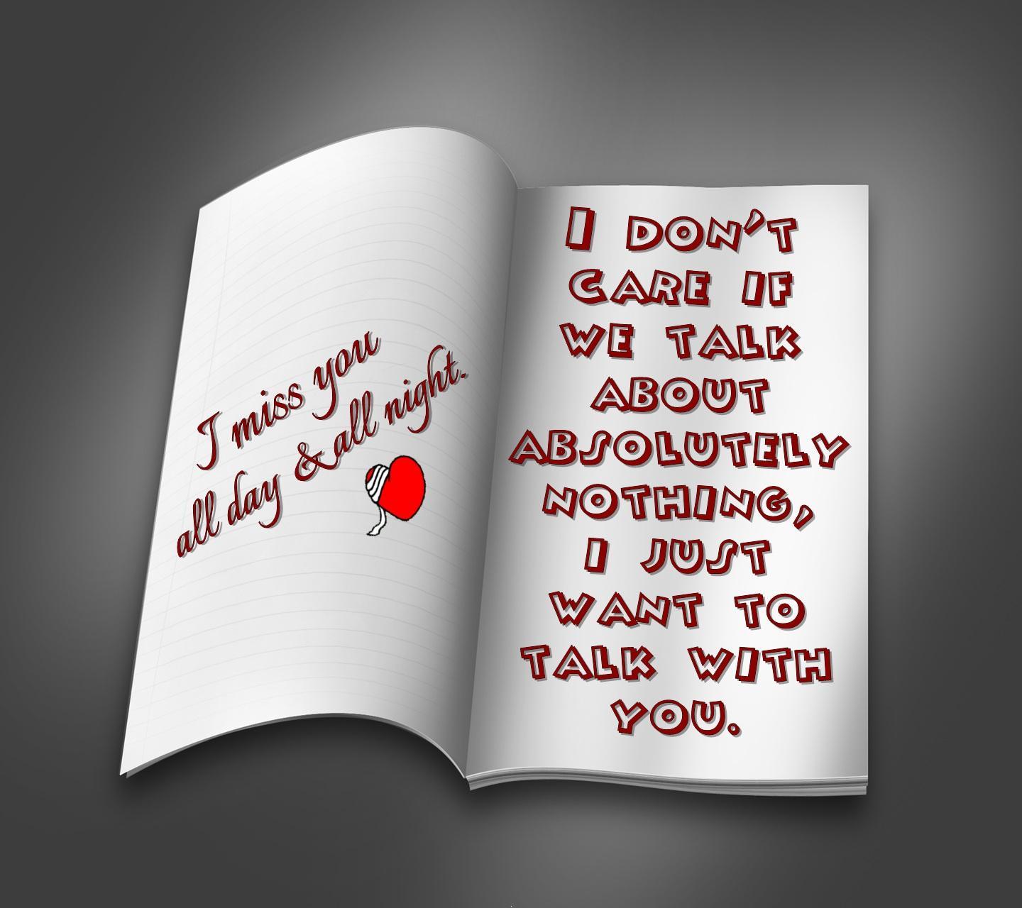 Download Miss you quote HD wallpaper and hurt quotes for your mobile cell phone