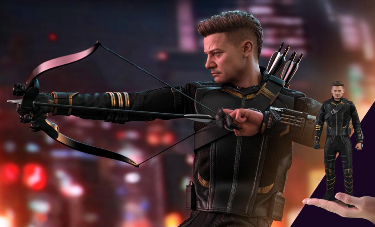 Hawkeye Endgame Scale Figure by Hot Toys Comics and Cards. Trading Card Games, Comic Books, and More!