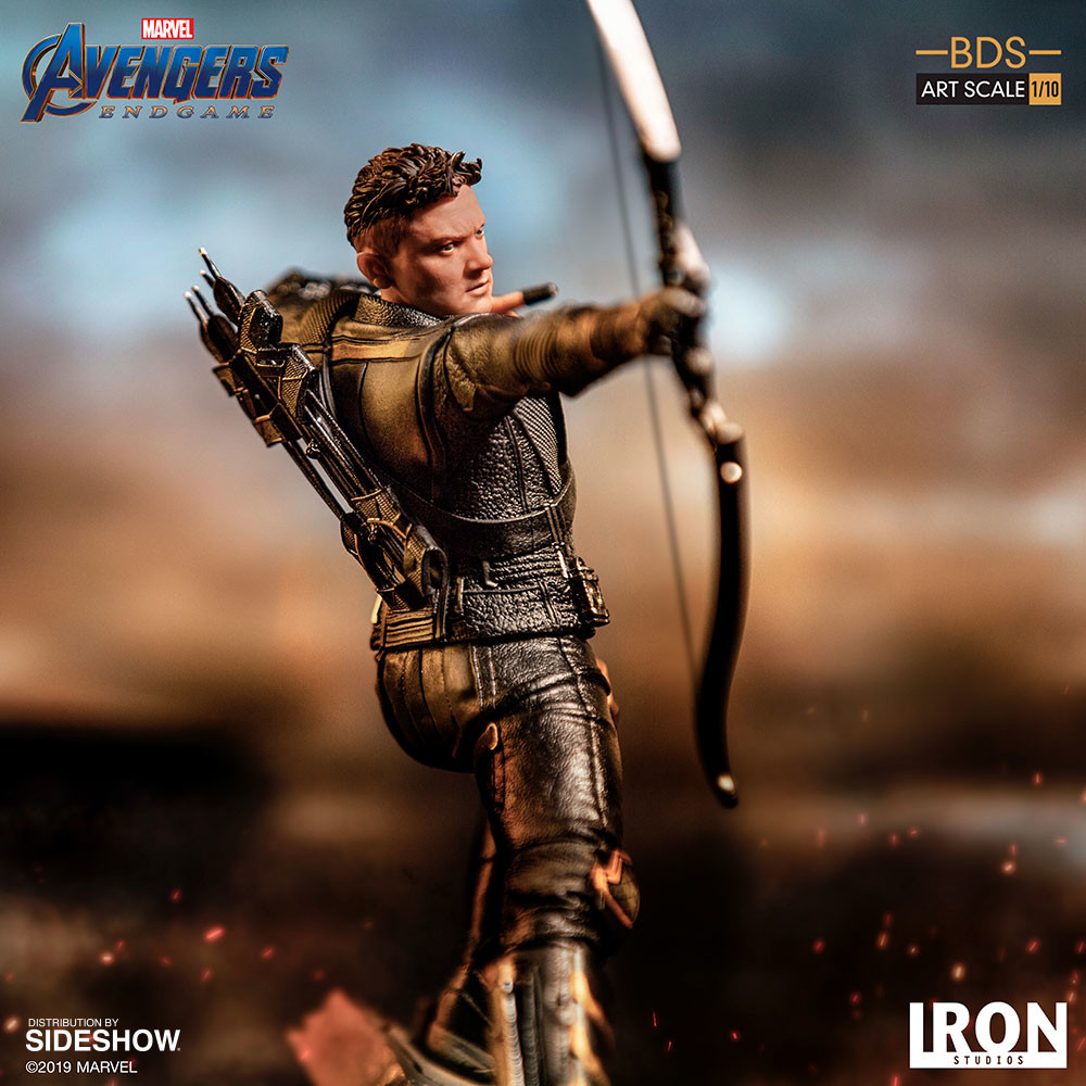 Iron Studios' Avengers: Endgame Hawkeye Battle Diorama series revealed