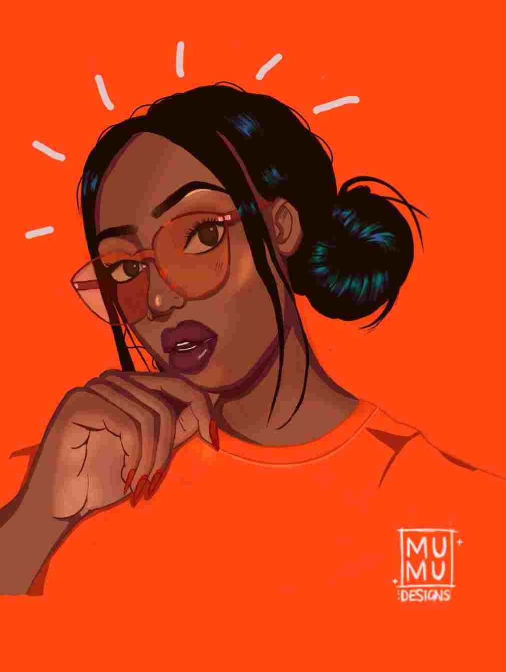 Black Girl Aesthetic Best Drawing