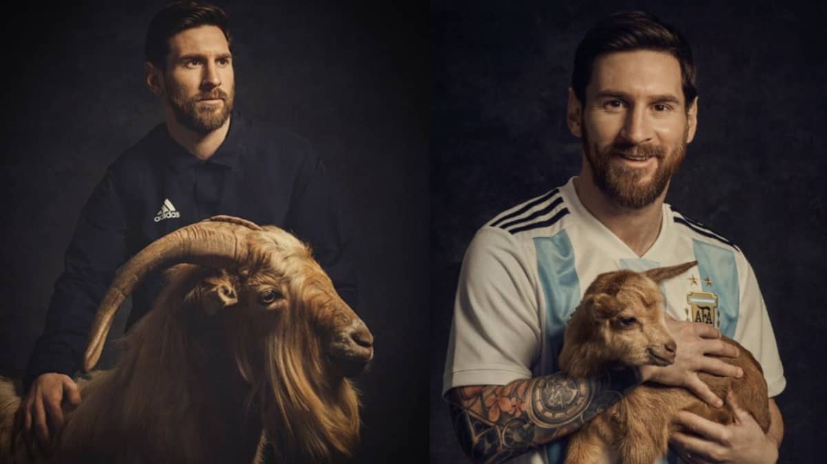 Lionel Messi Posing With Another GOAT Is The Greatest Photohoot We've Ever Seen