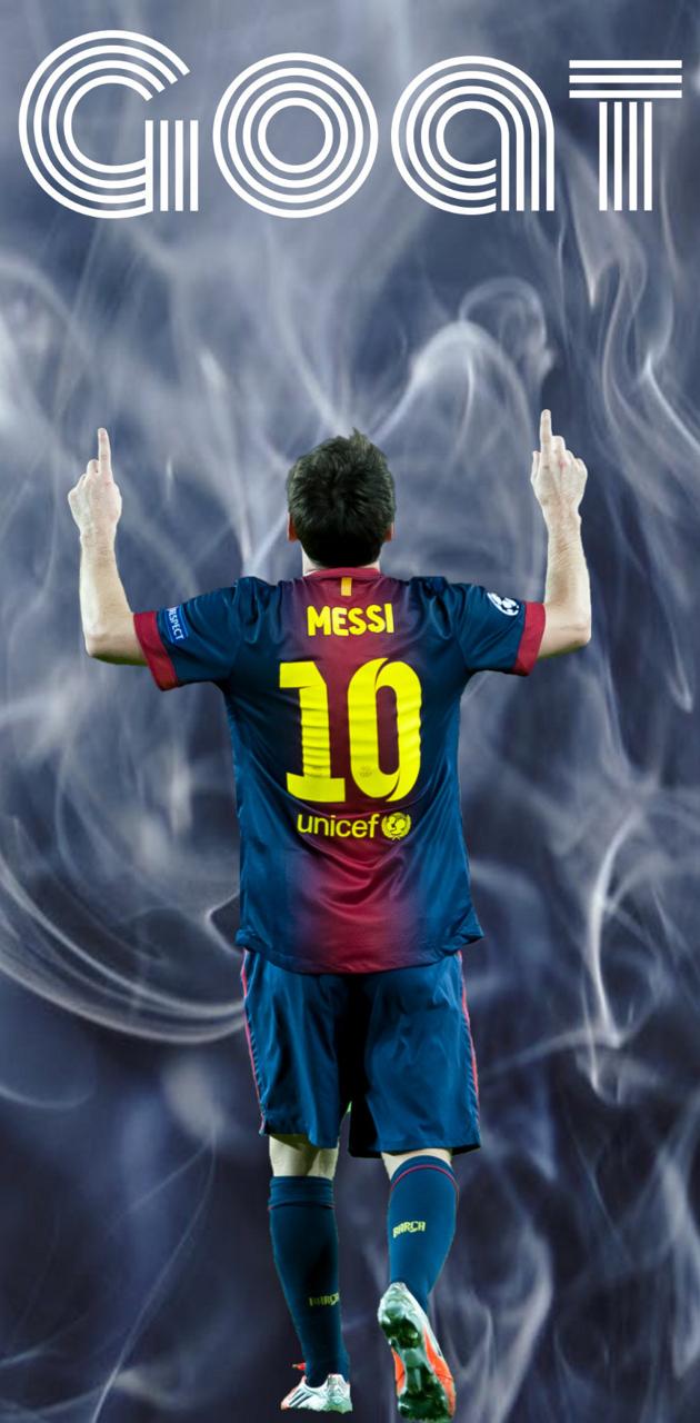 Messi GOAT series wallpaper