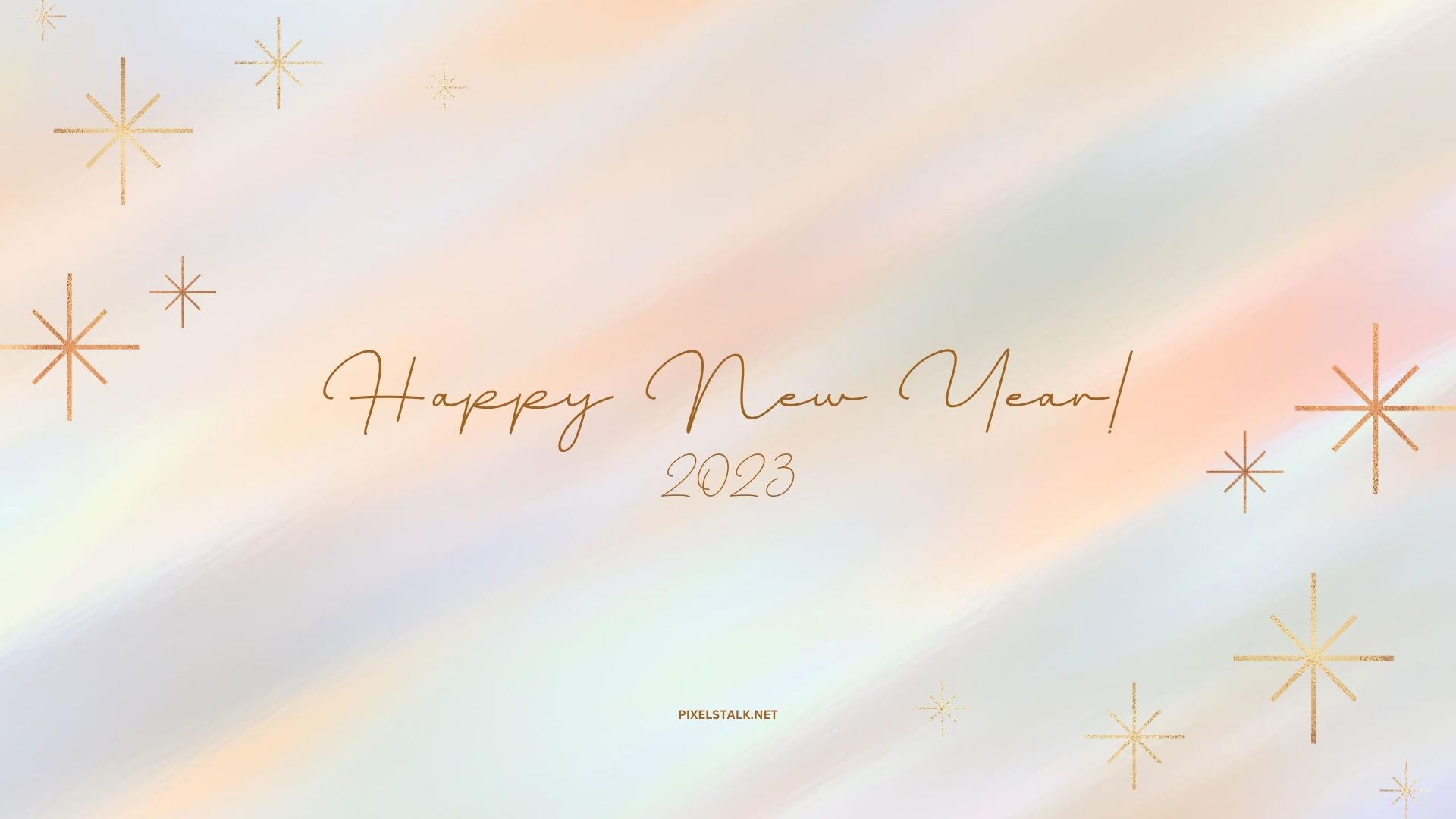 Happy New Year 2023 HD Wallpaper