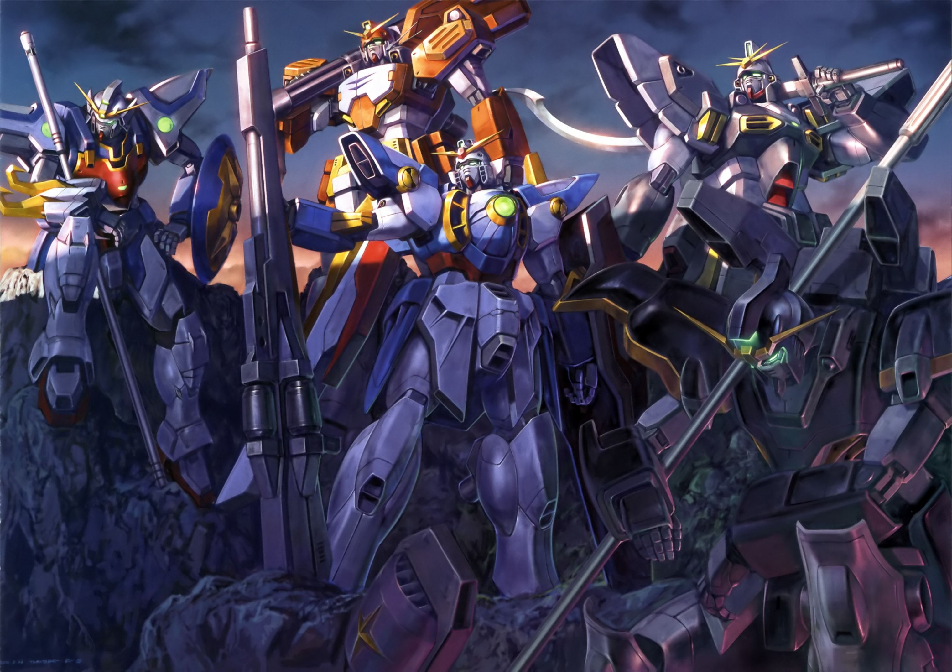 Mobile Suit Gundam Wing. Gundam wallpaper, Gundam wing endless waltz, Gundam wing