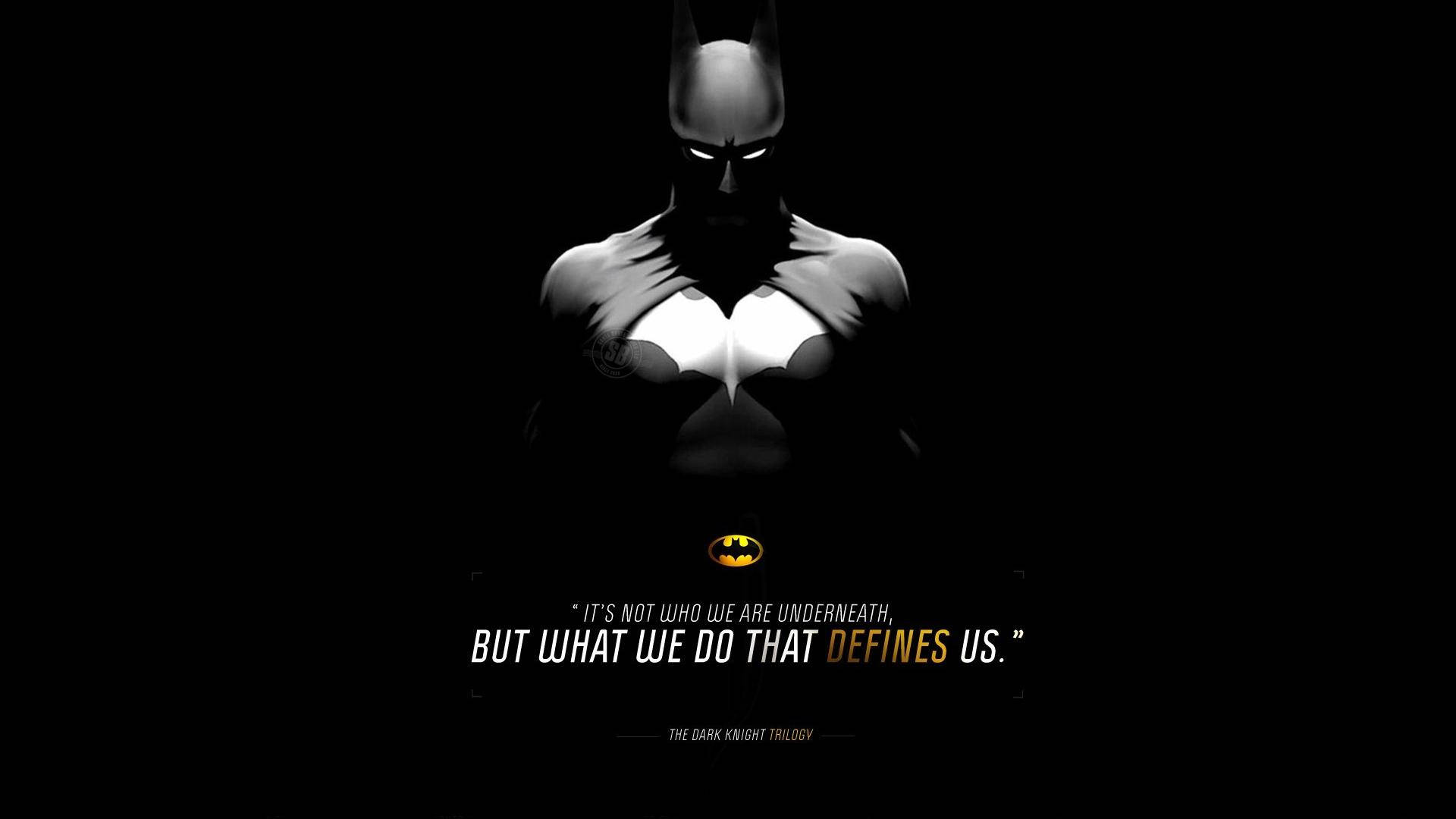 Batman Quotes Wallpaper