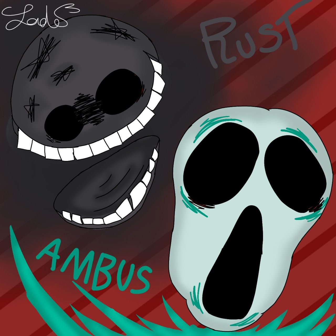 ROBLOX DOORS  How To Draw Ambush 