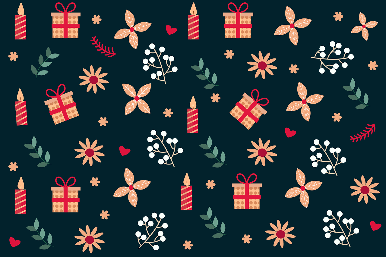 Christmas Pattern Design vector graphic