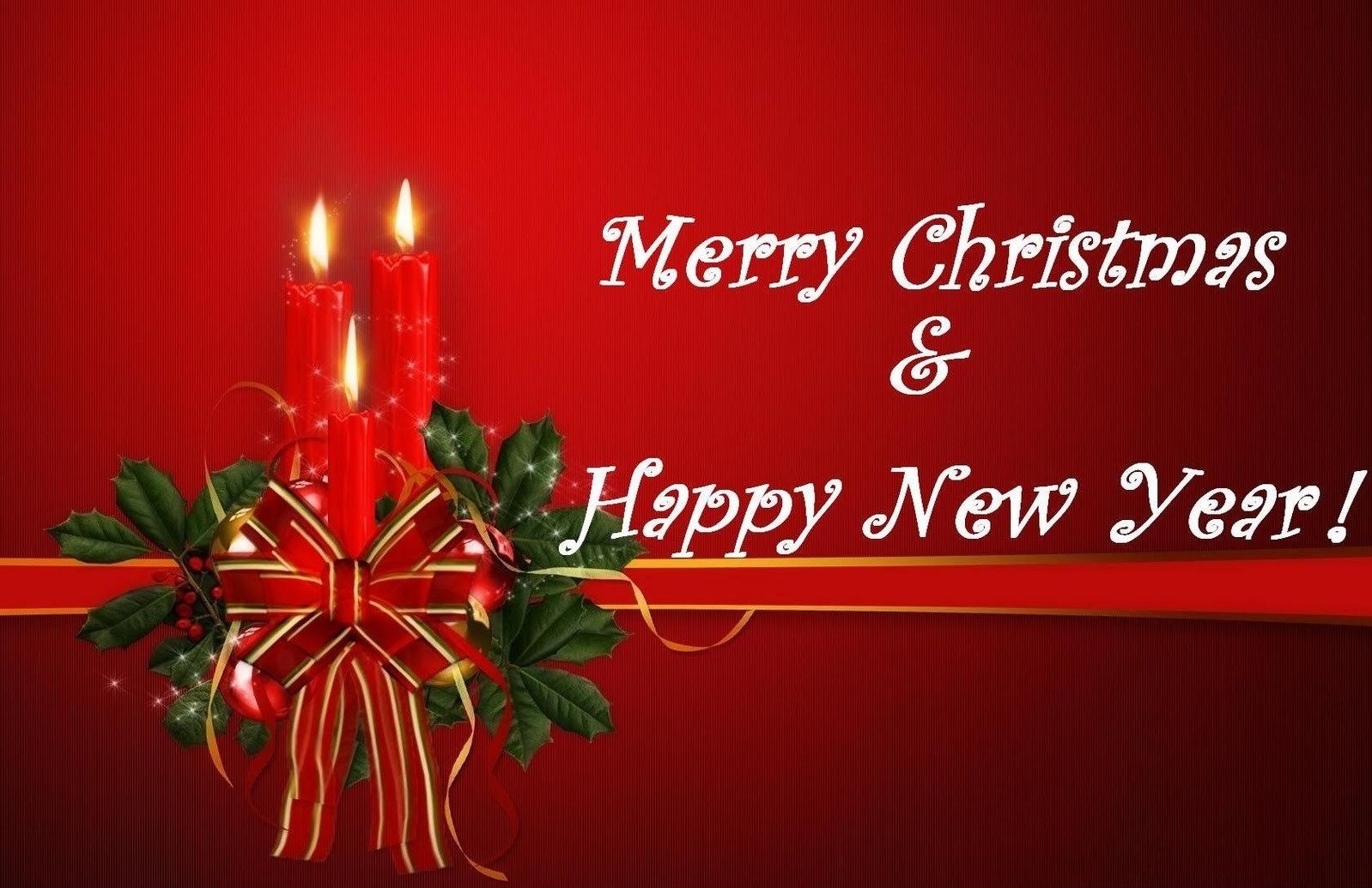 Merry Christmas and Happy New Year 2015 Wallpaper