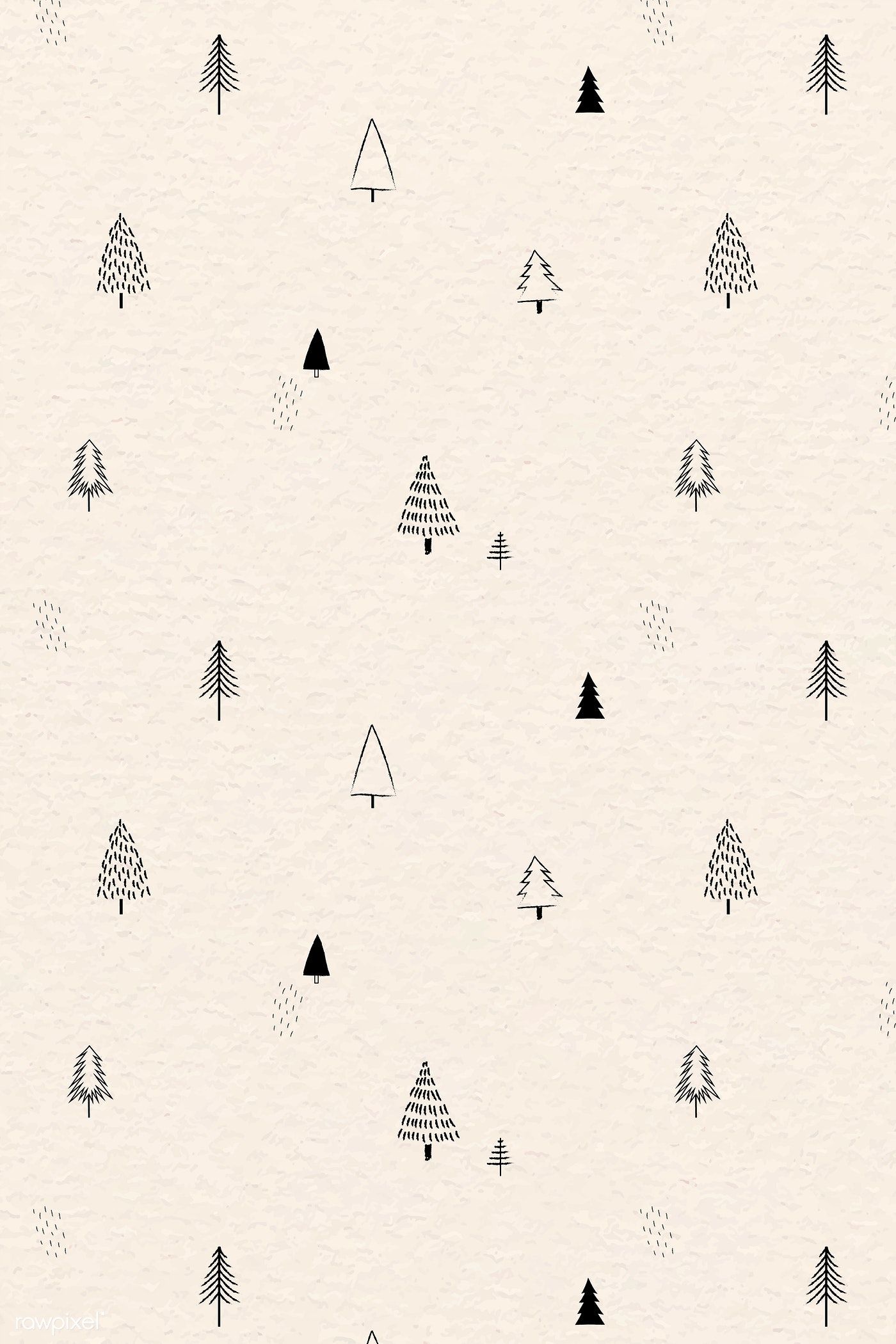 Christmas elements seamless pattern vector. premium image / marinemyn. Christmas wallpaper, Wallpaper iphone christmas, Christmas phone wallpaper