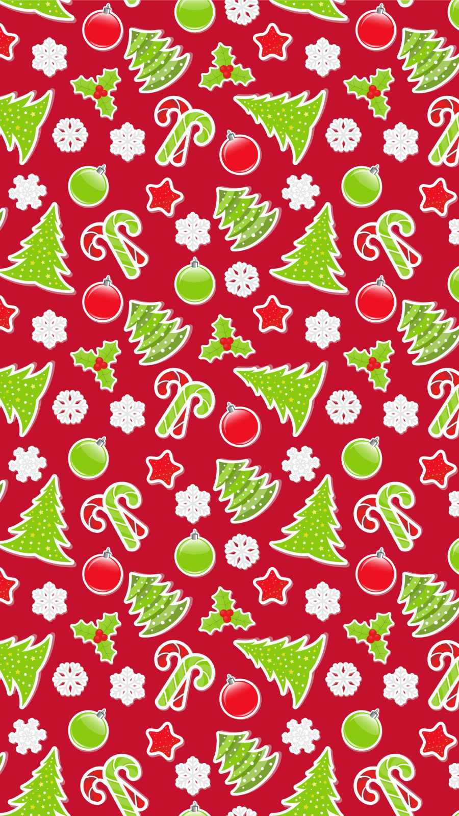 Christmas Pattern Art IPhone Wallpaper 1 Wallpaper, iPhone Wallpaper