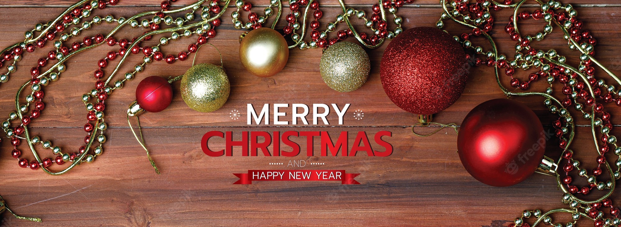 merry christmas and happy new year facebook cover