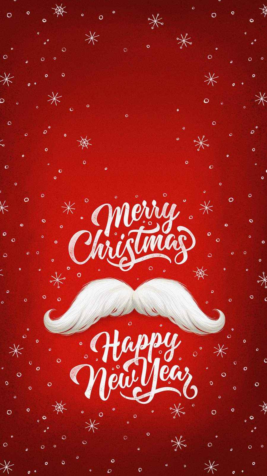 Merry Christmas Happy New Year Wallpaper, iPhone Wallpaper