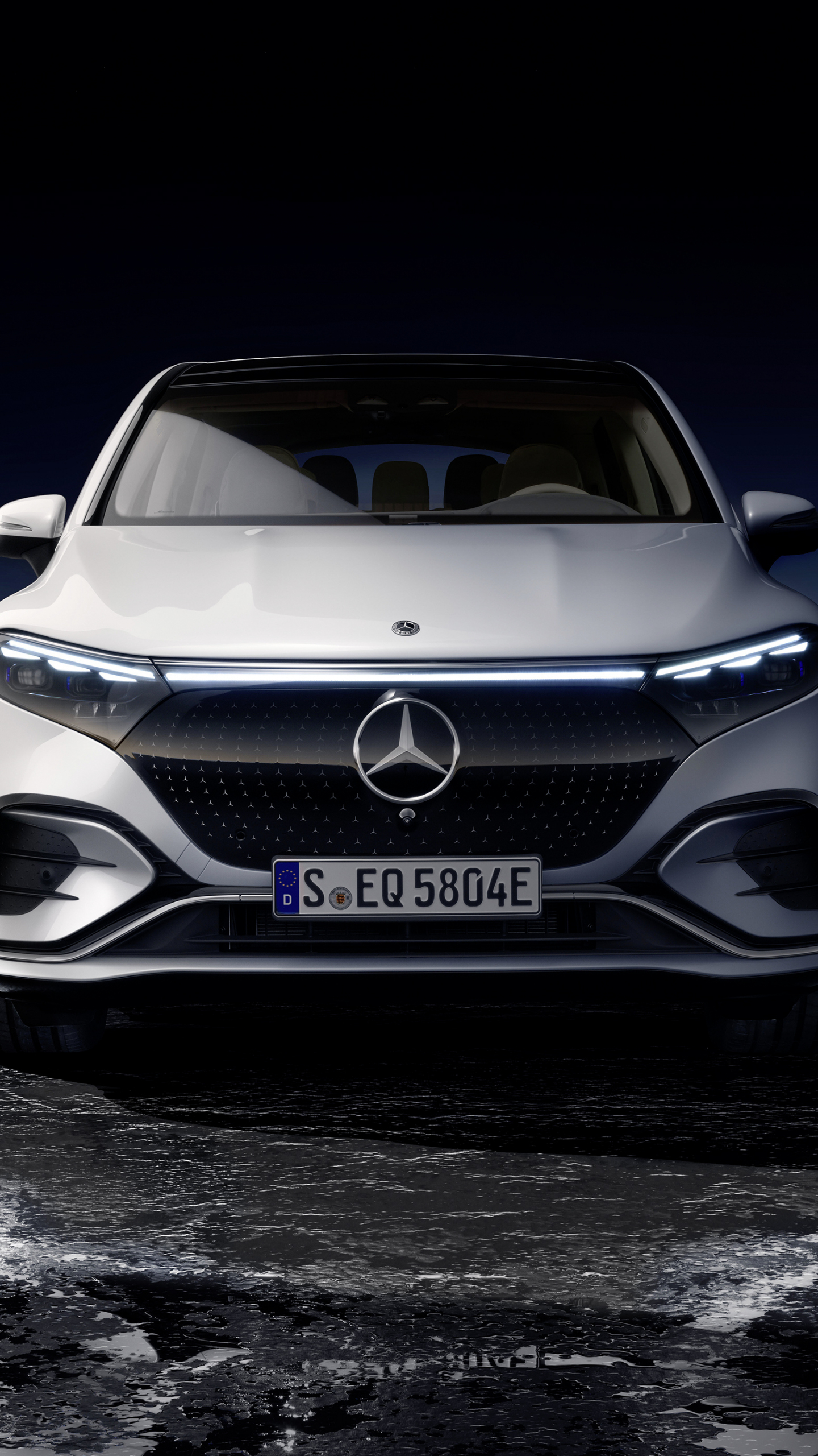 Download Wallpaper 1440x2560 2022 Mercedes Benz Eqs Suv, Luxury White Car, Qhd Samsung Galaxy S6, S7, Edge, Note, Lg G4, 1440x2560 HD Background, 27968