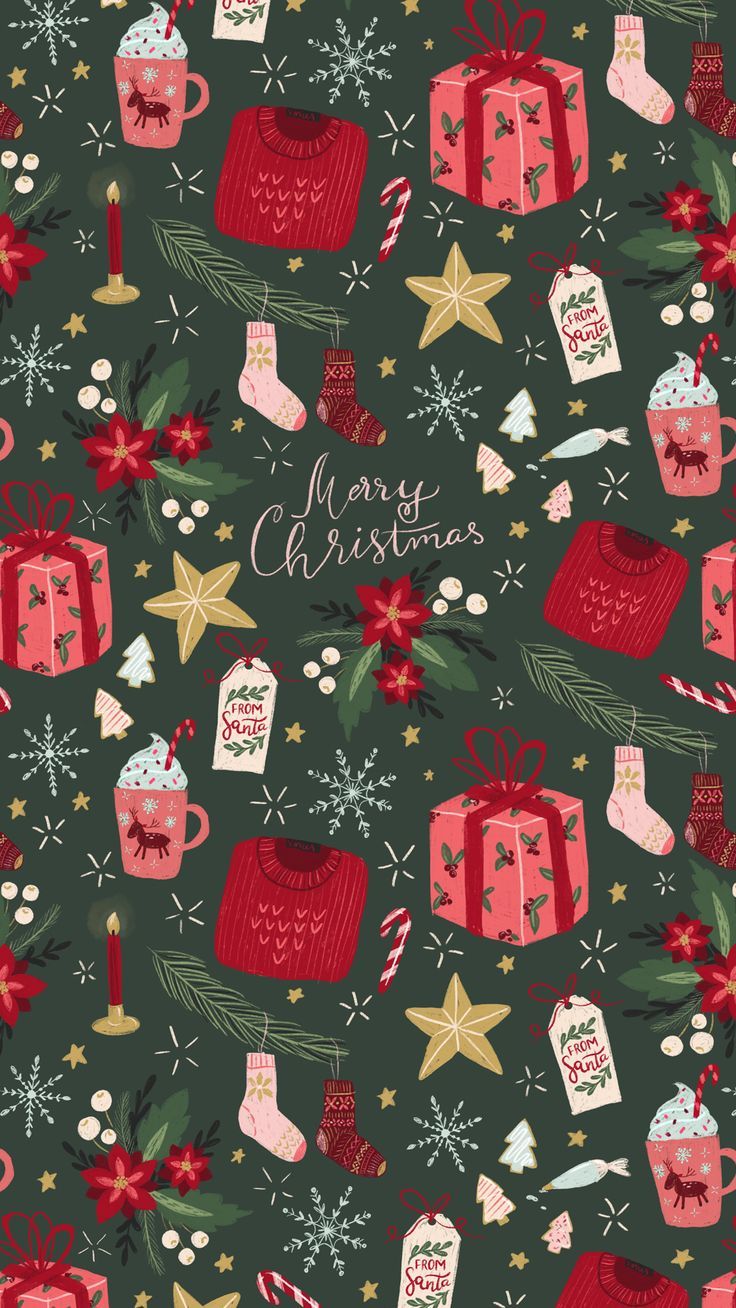 iPhone Christmas Wallpaper. Wallpaper iphone christmas, Christmas wallpaper, Cute chri. Wallpaper iphone christmas, Cute christmas wallpaper, Christmas wallpaper