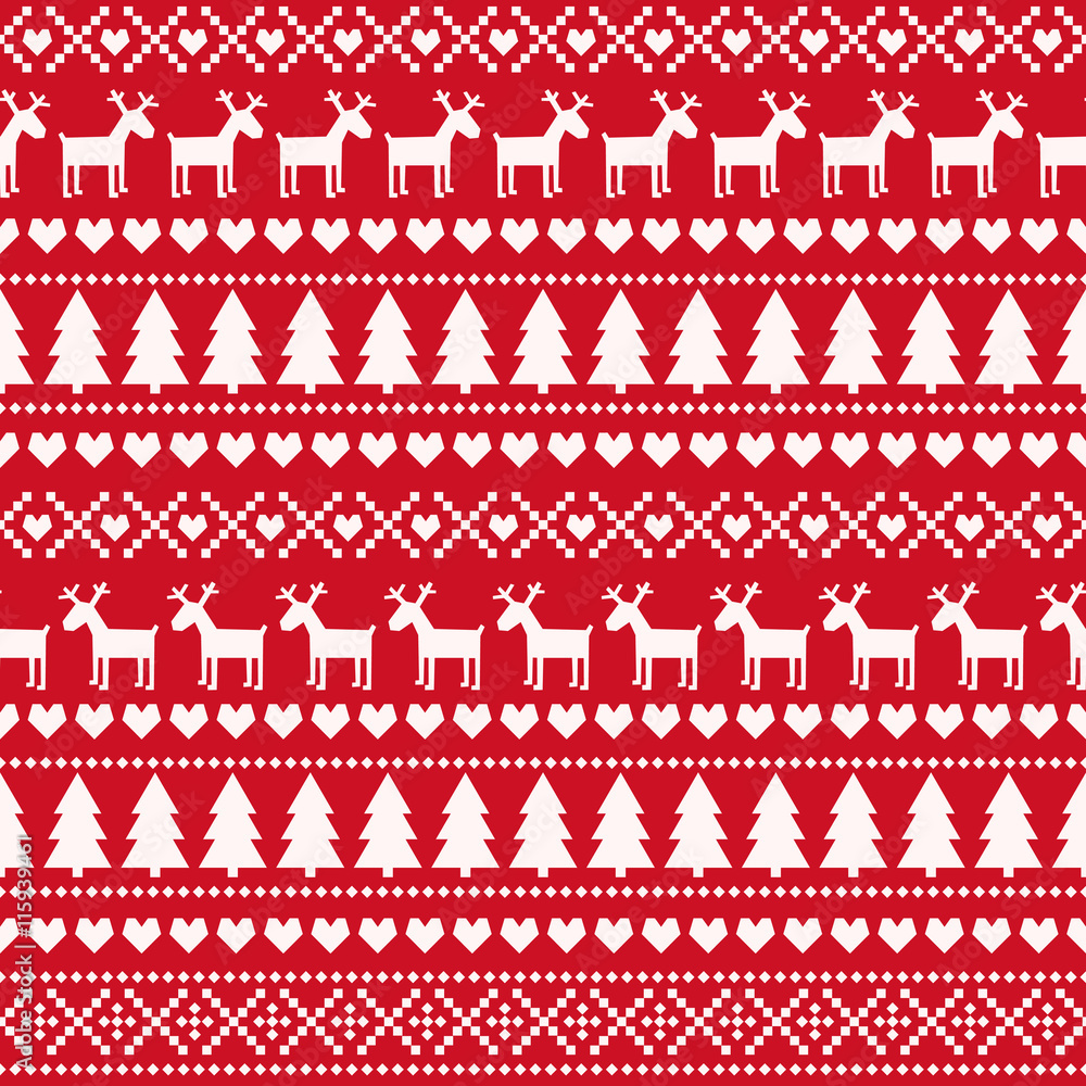 Christmas Cute Print Wallpapers - Wallpaper Cave