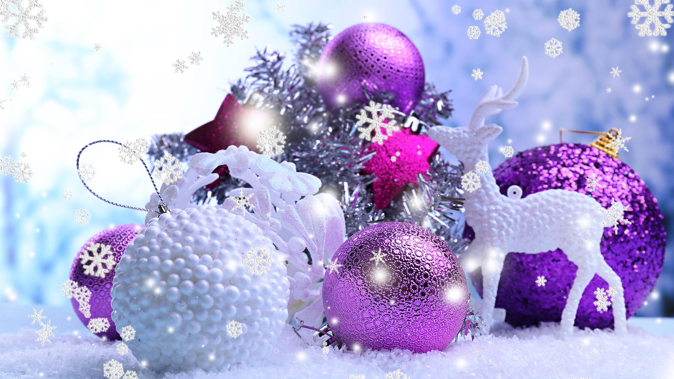 Purple White Christmas Wallpapers - Wallpaper Cave