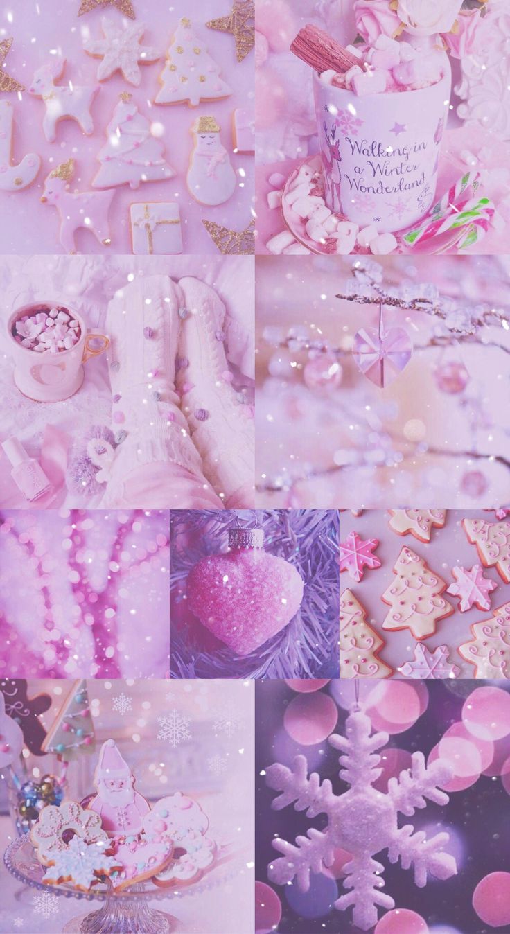 xmas, Christmas, pink, pretty, sparkly, glitter, white, iPhone, background. Pink wallpaper iphone, Pink wallpaper girly, iPhone wallpaper