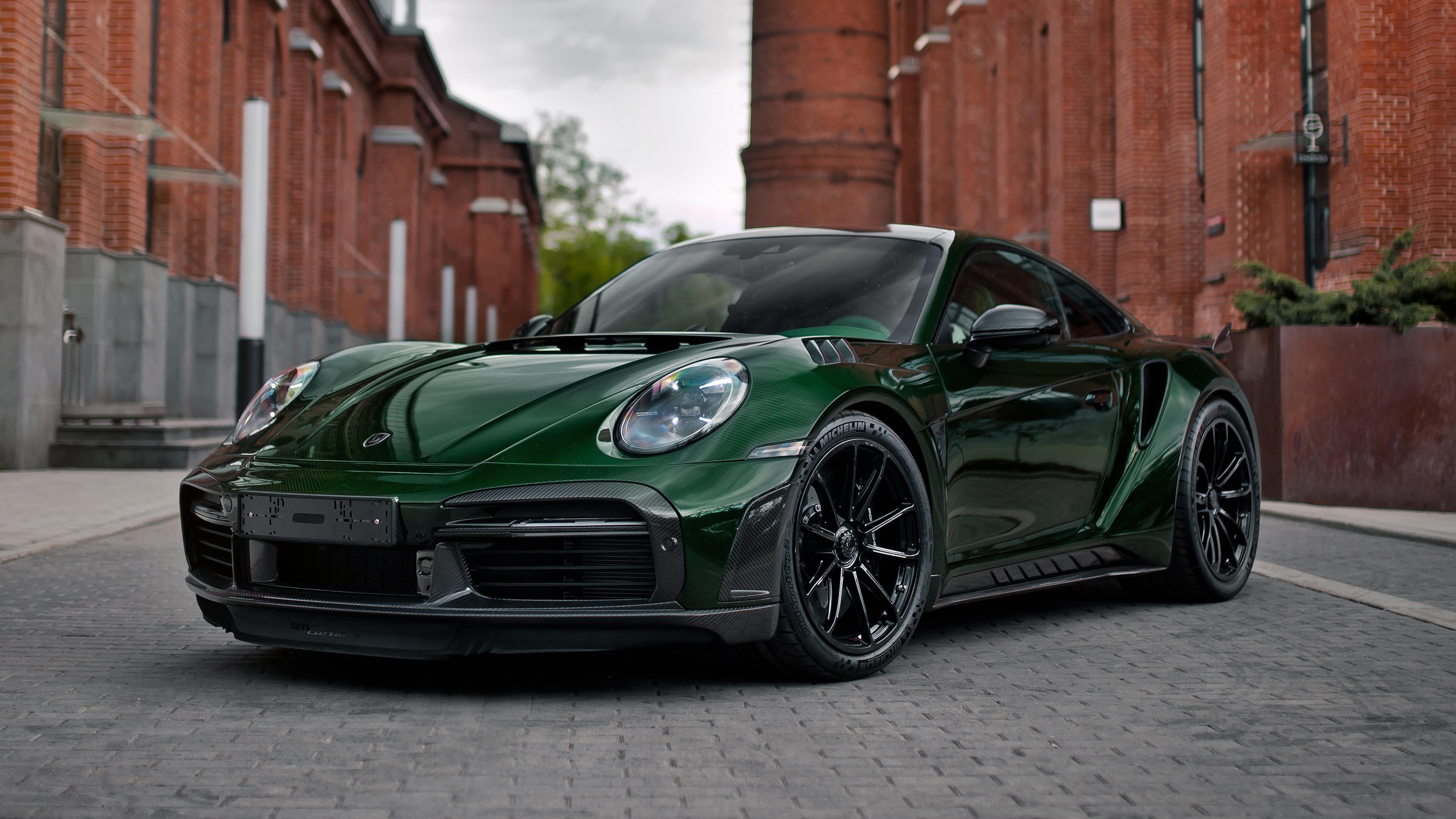 TopCar Porsche 911 Turbo S Stinger GTR Carbon Edition Wallpaper 4K, 2022, Cars
