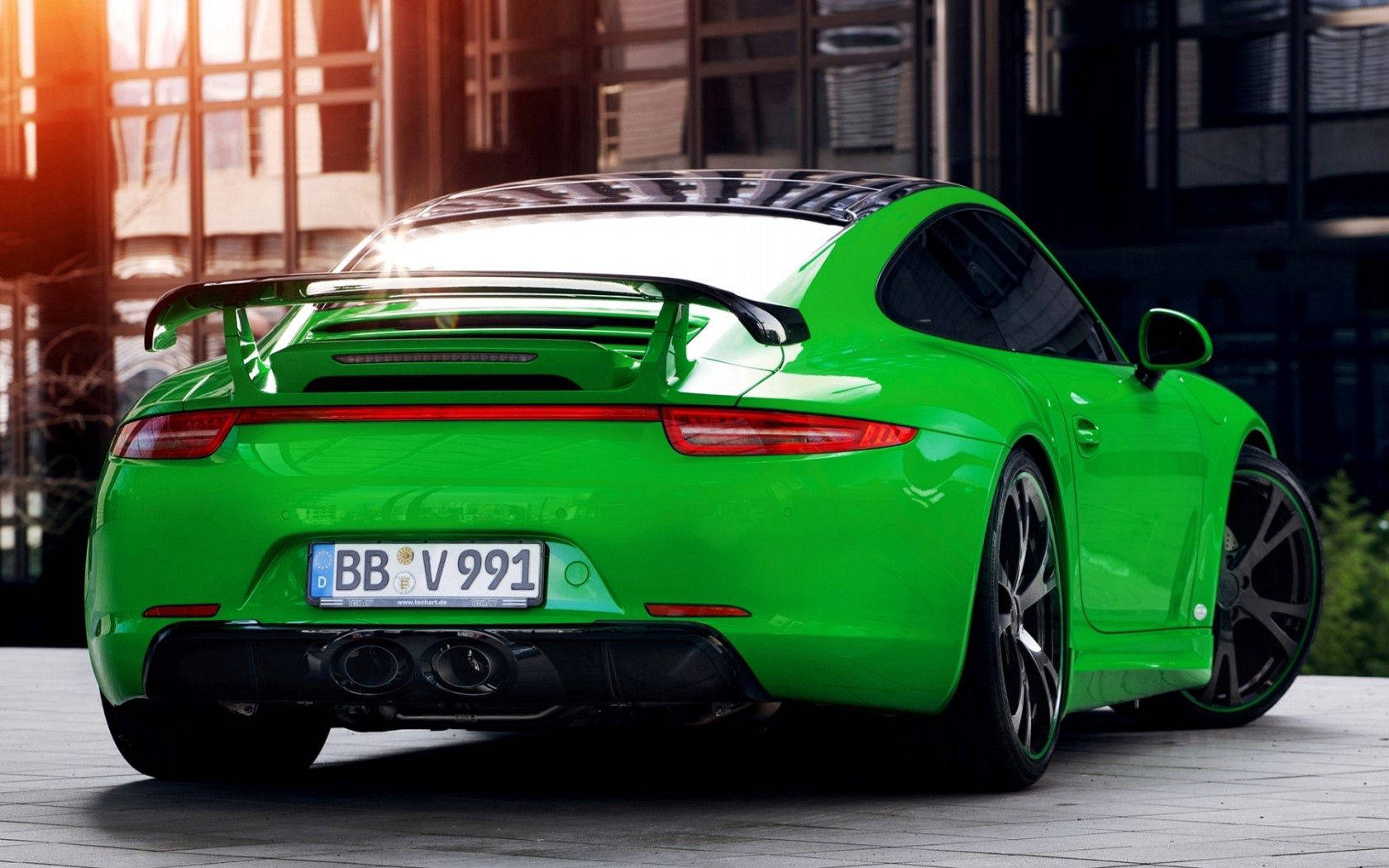 Green Porsche Wallpapers - Wallpaper Cave