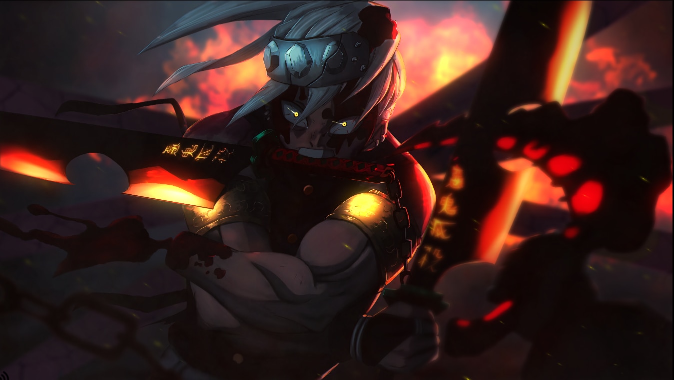 Demon Slayer. Tengen Uzui 4k {Artwork
