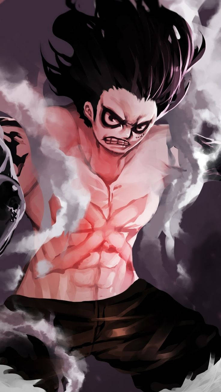 Download Luffy Snakeman Anime Profile Wallpaper