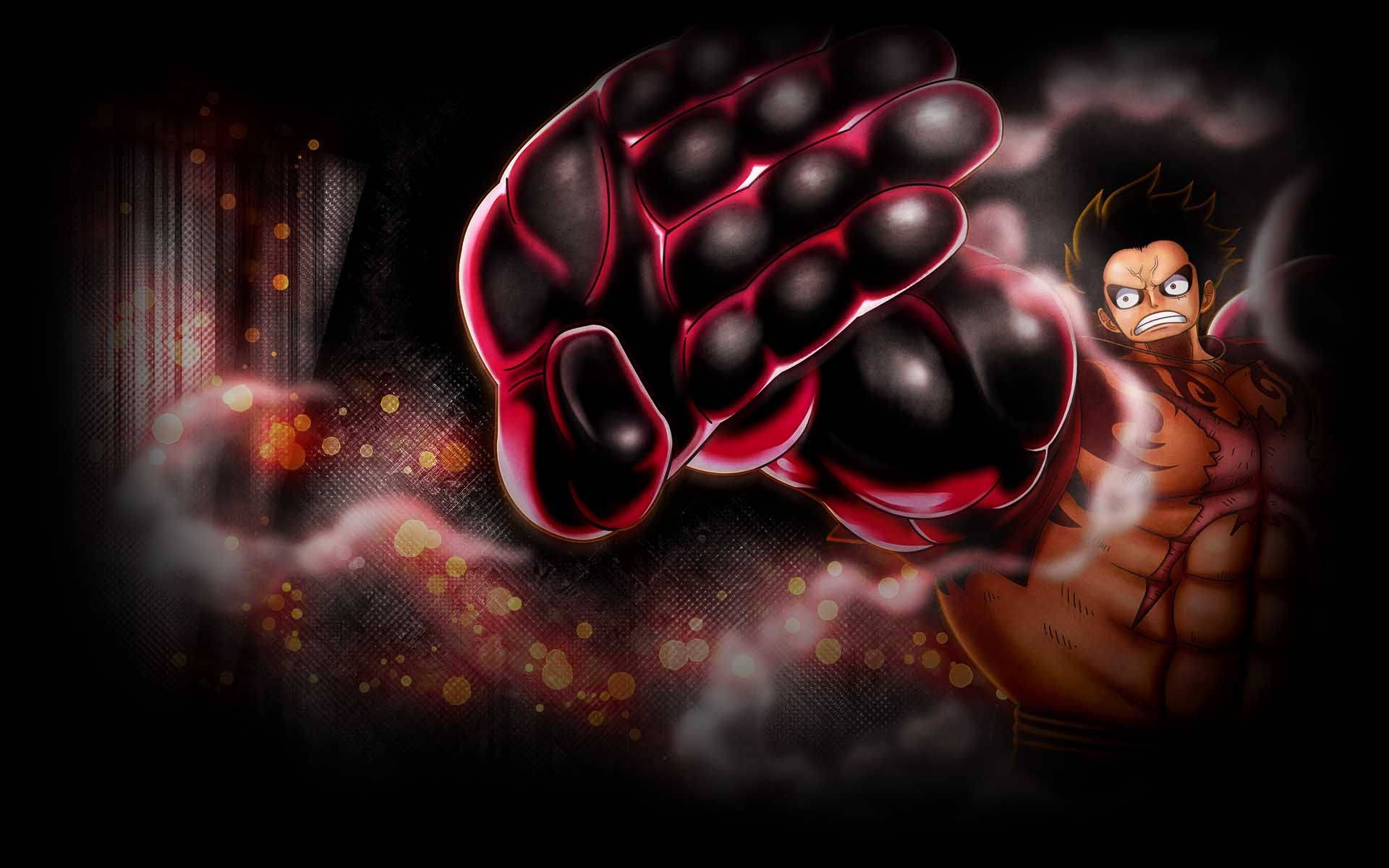 Download Luffy Gear 4 Battle Form Wallpaper