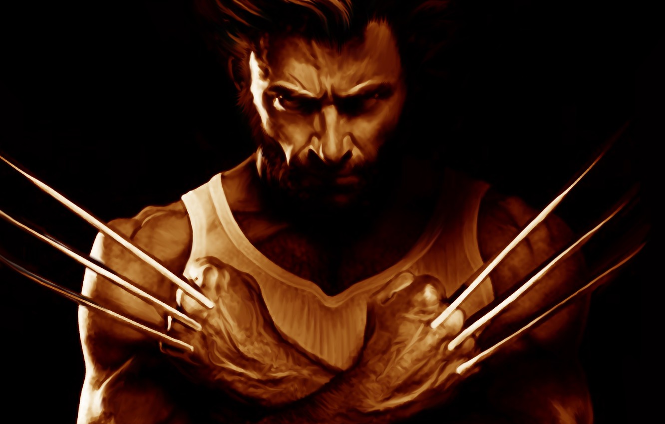 Wallpaper Hugh Jackman, X Men, Logan, Wolverine, Marvel Comics, James Howlett Image For Desktop, Section фильмы