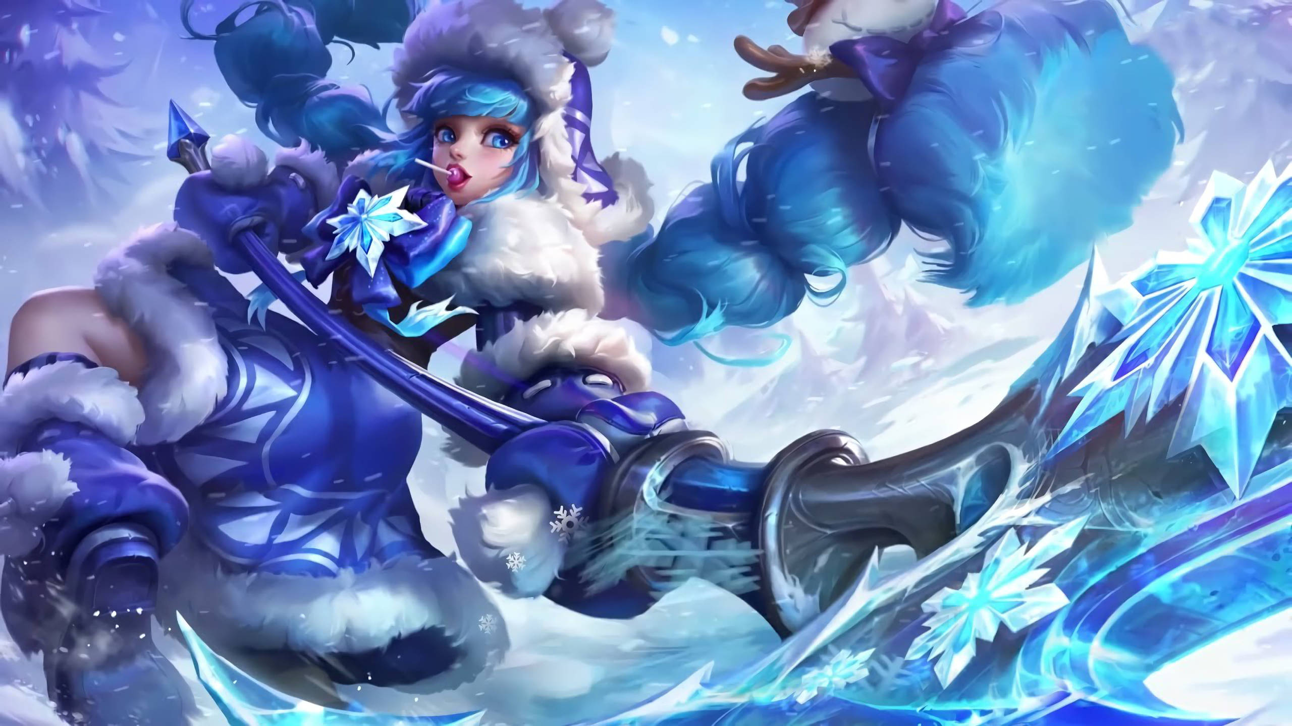 Download Mobile Legends Ruby In Winter Wallpaper