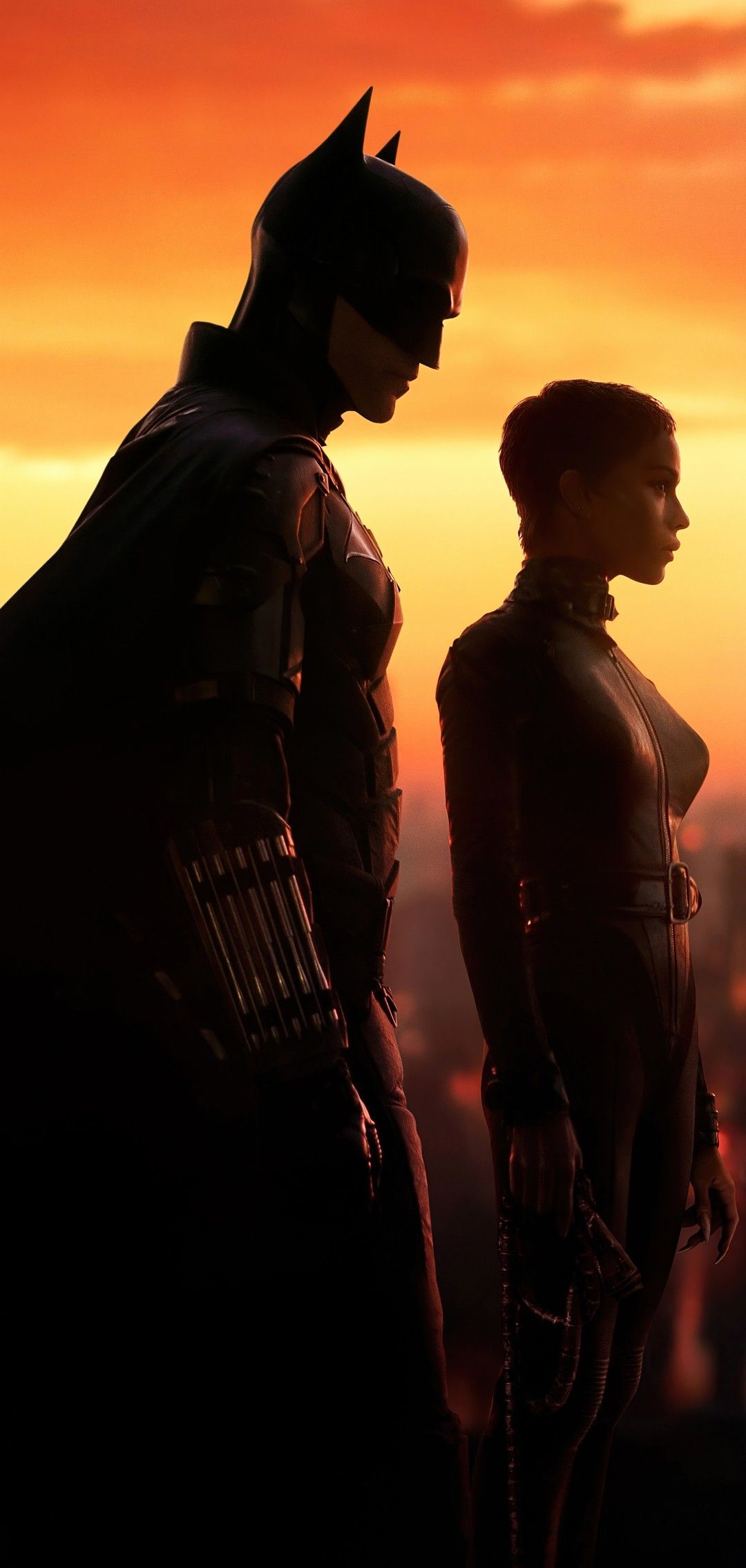 Batman and Catwoman in The Batman 2022