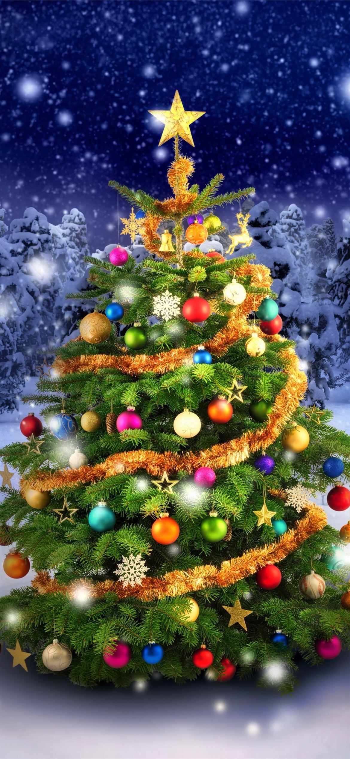 fortnite christmas iPhone Wallpaper Free Download