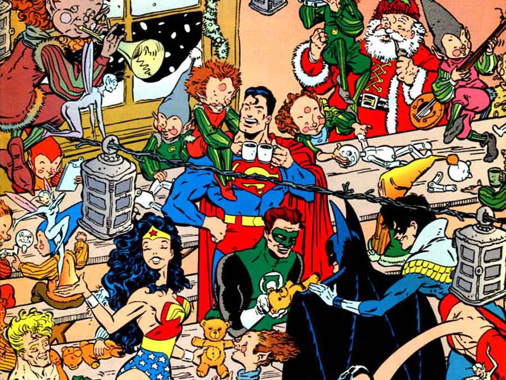 DC Christmas Wallpaper