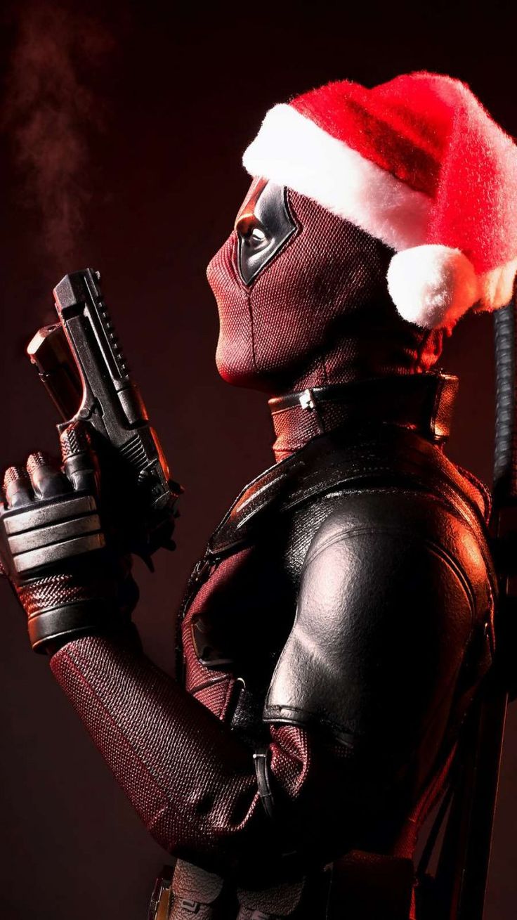 Deadpool Christmas iPhone Wallpaper 1 Wallpaper, iPhone Wallpaper. Deadpool wallpaper, Deadpool picture, Deadpool christmas