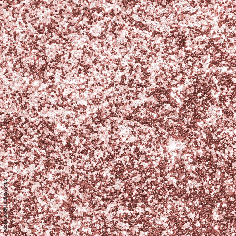Rose gold glitter background pink red sparkling texture shiny wrapping paper for Christmas holiday seasonal wallpaper decoration, greeting and wedding invitation card design element