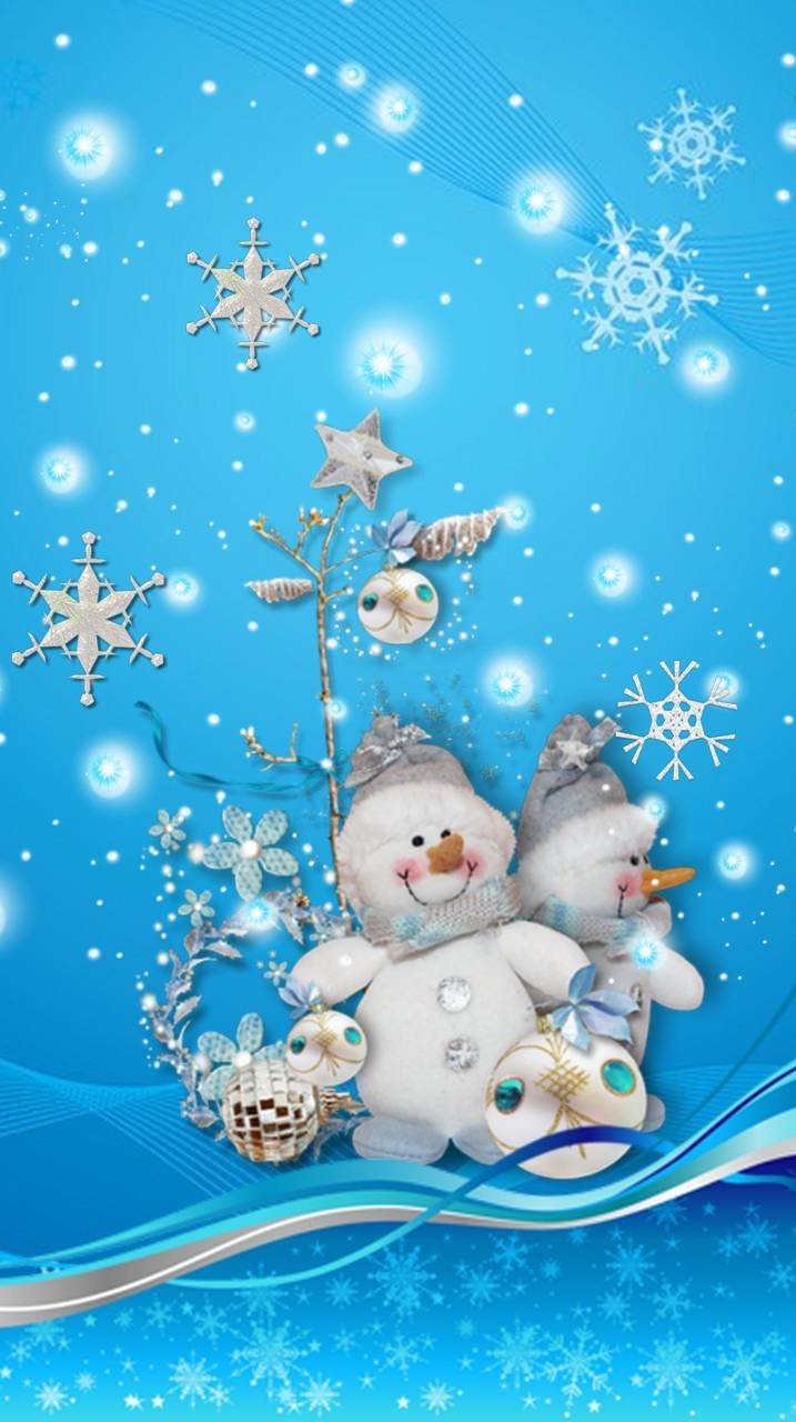 Download Snowman Wallpaper by bluecoral74 now. Browse millions of popula. Snowman wallpaper, Christmas wallpaper, Wallpaper iphone christmas