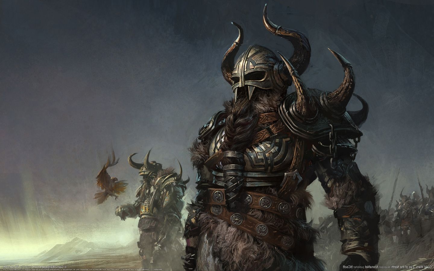 Free Viking Wallpaper. Viking wallpaper, Desktop wallpaper art, Guild wars