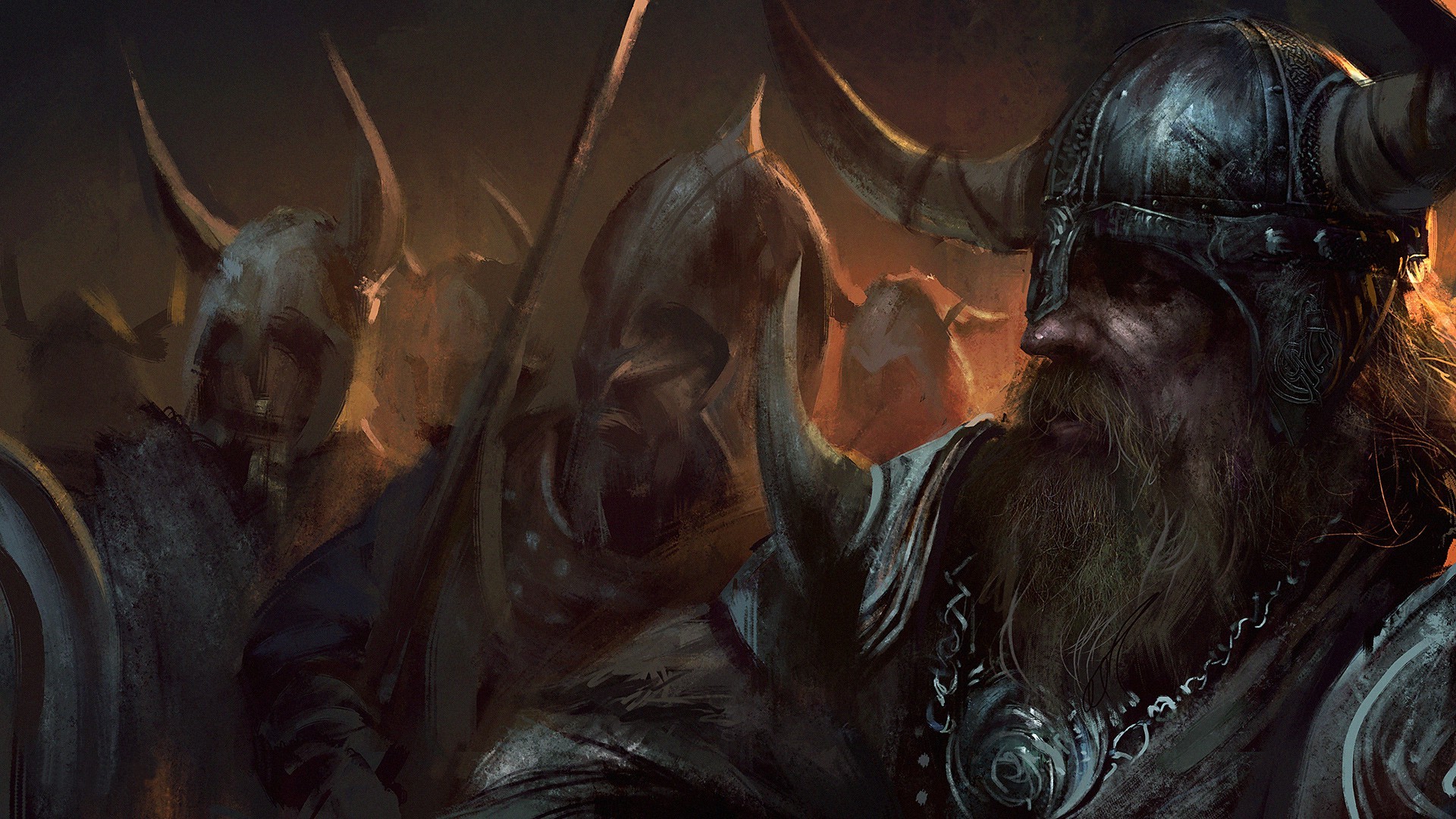 Vikings, Artwork, Fantasy Art Wallpaper HD / Desktop and Mobile Background