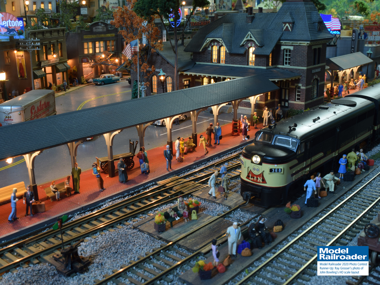 Desktop wallpaper from the 2020 Model Railroader Trackside Photo Contest