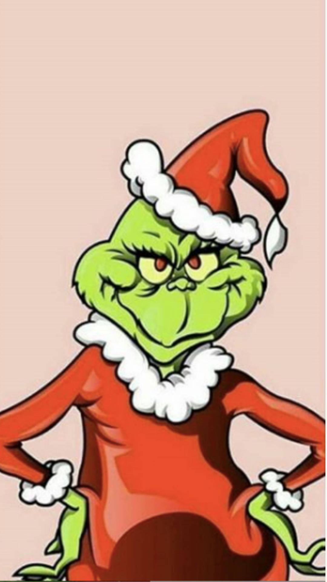 Download Kawaii Christmas Grinch Wallpaper